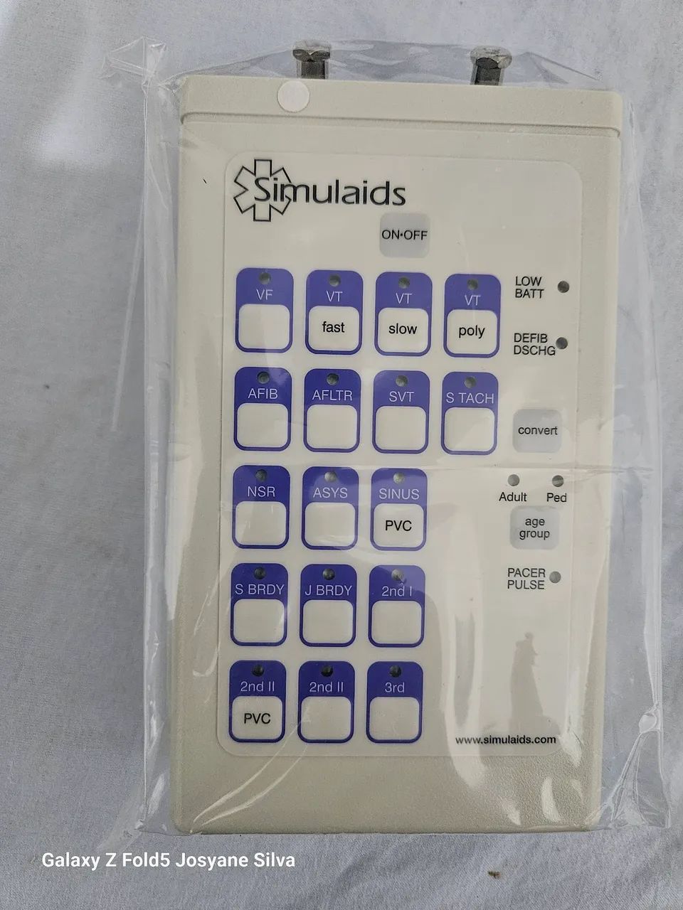 Simulador de ECG Interativo