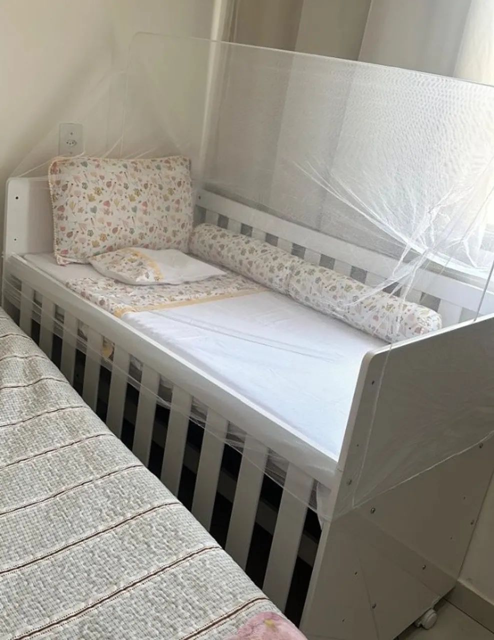 Carrinho de bebê e berço infantil  - Foto 4