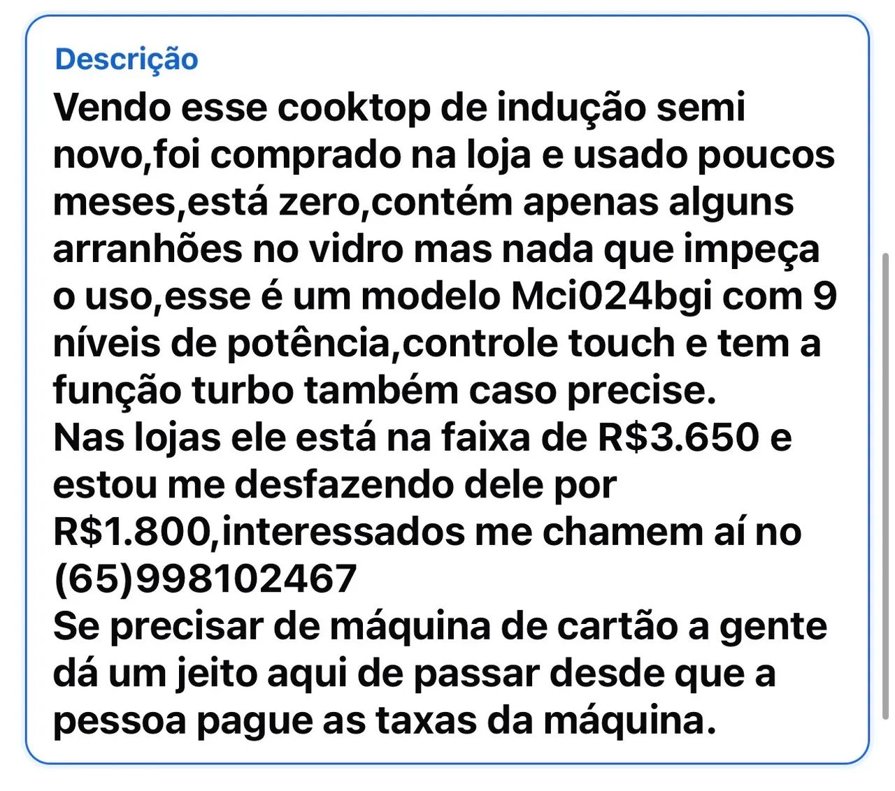 Fogão de indução  - Foto 3