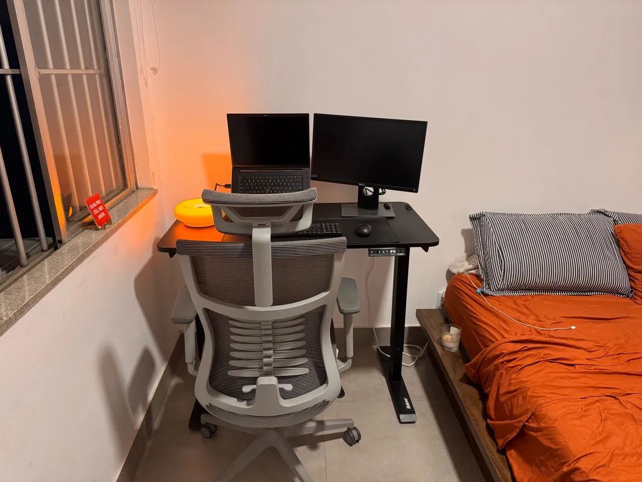 Mesa gamer de escritório regulável elétrica - Foto 3