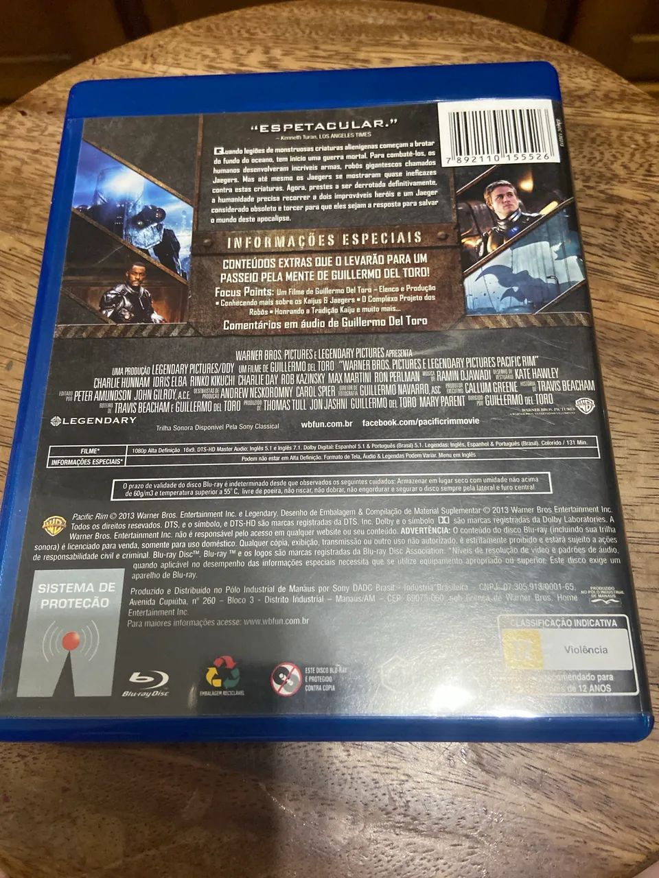 Círculo de fogo - Blu Ray - Excelente Estado - Foto 2