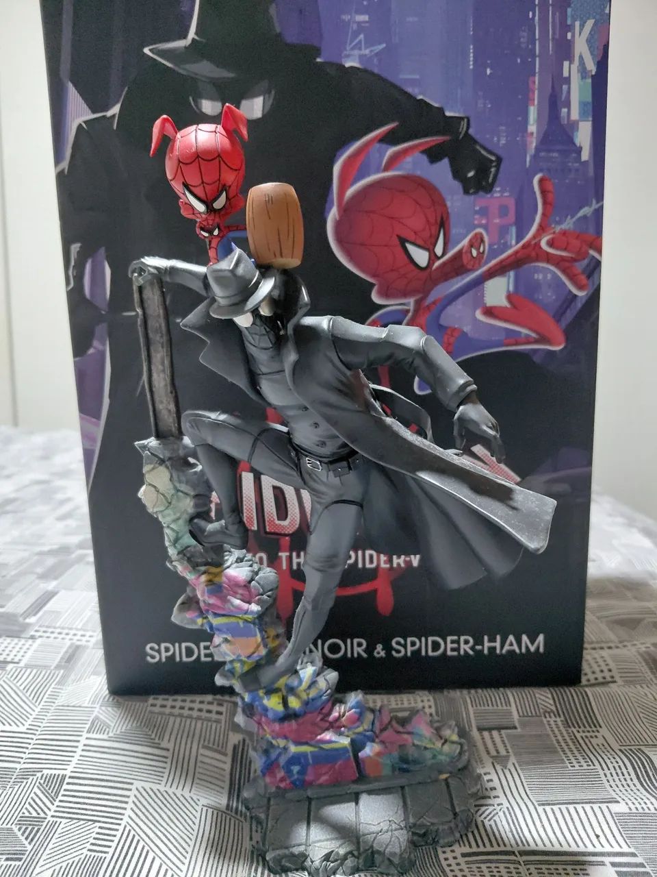 Spider-man Noir e Spider Ham Iron Studios 1/10  - Foto 2