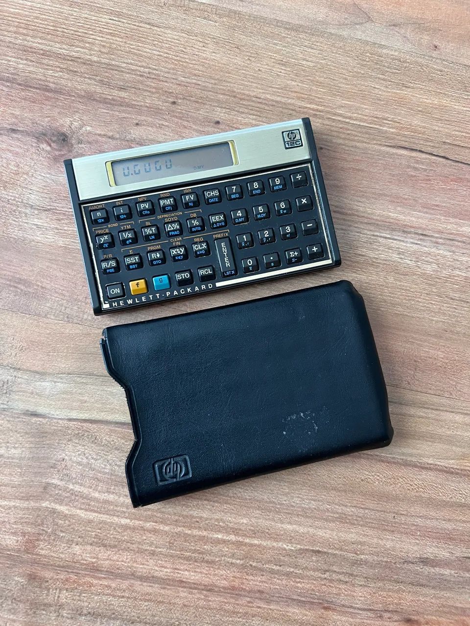 Calculadora HP 12C original com capa protetora - Foto 2