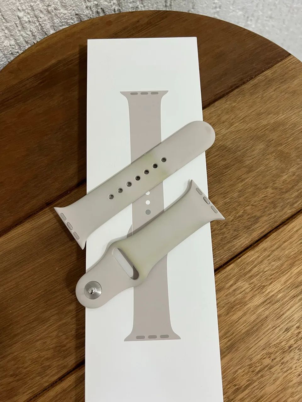 Pulseira Apple Watch Original Starlight Sport Band S/M - 41mm - Foto 4