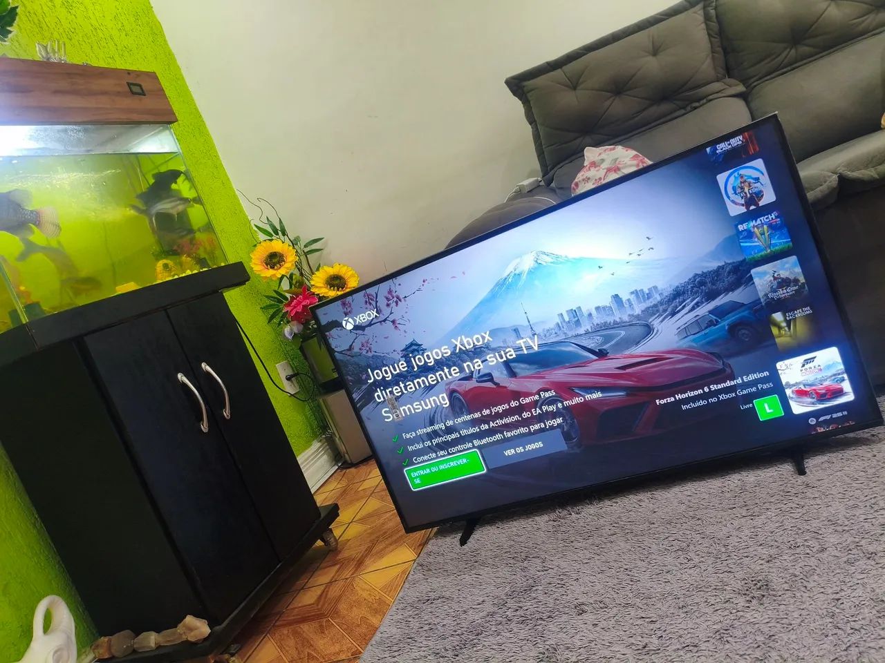 SMART TV SAMSUNG 43 POLEGADAS TOP PERFEITA 3 EM 1 COM X-BOX R$1.200. ENTREGO!  - Foto 3