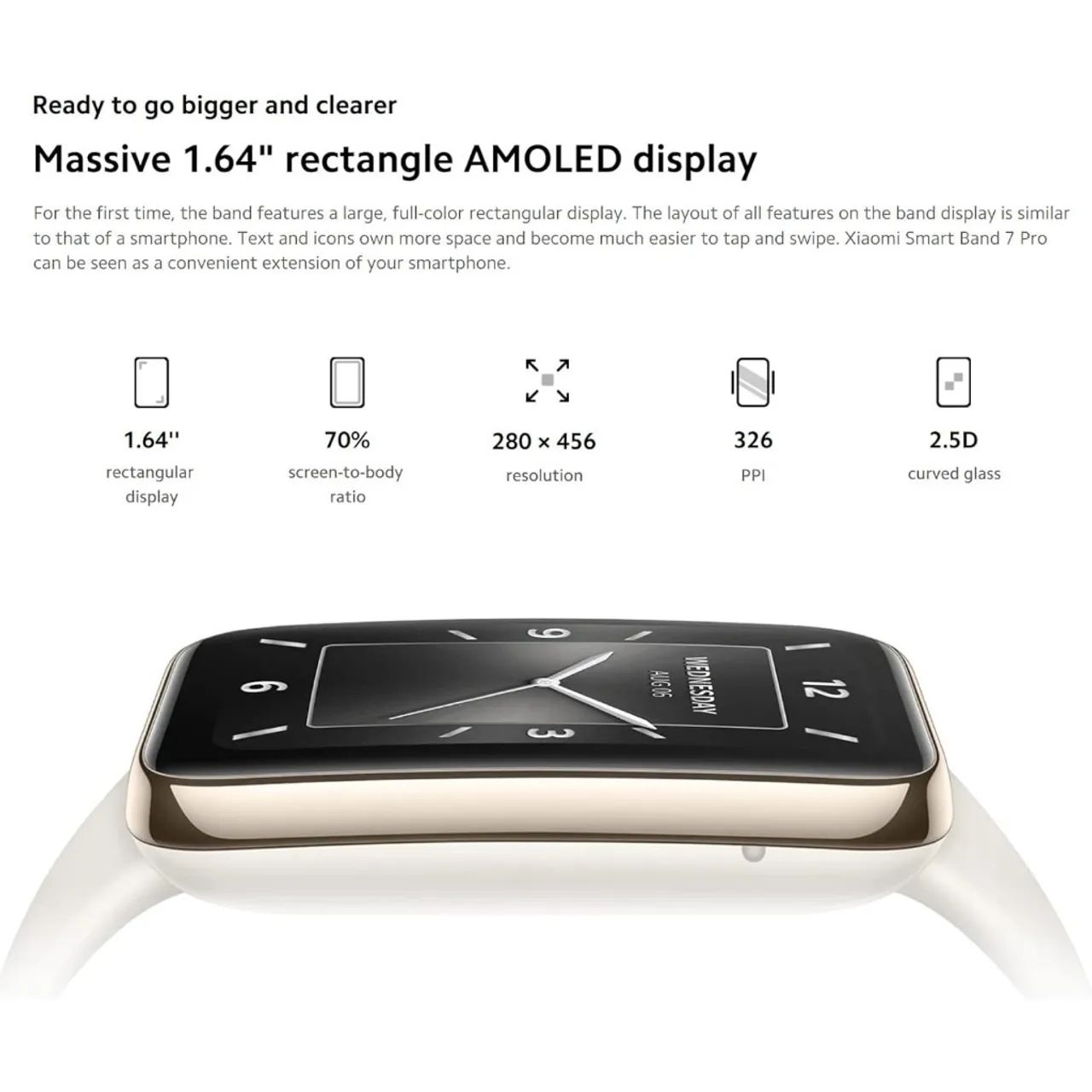 relogio xiaomi mi band 7 pro original - Foto 2