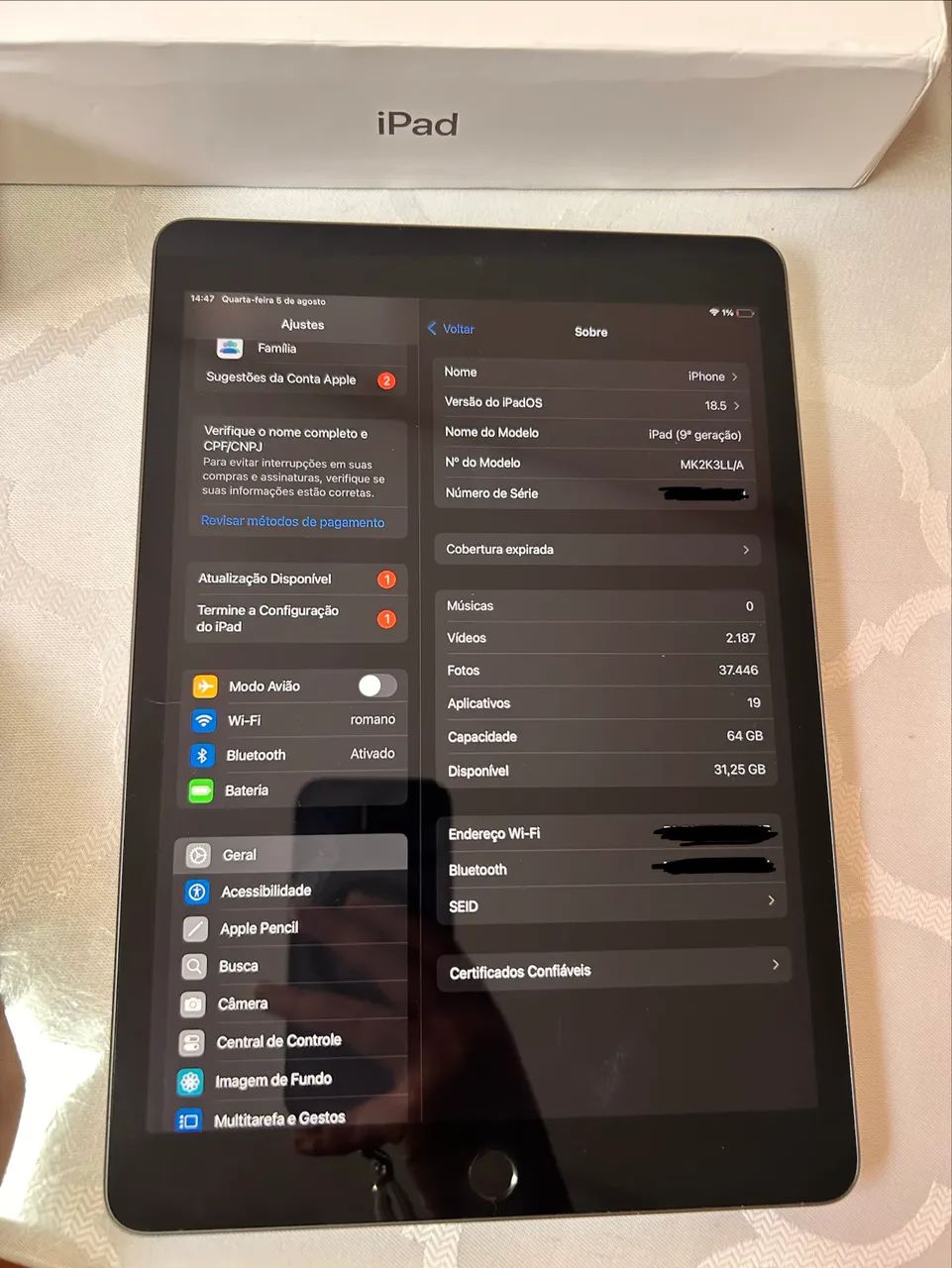 iPad 9 64G Impecável - Foto 5