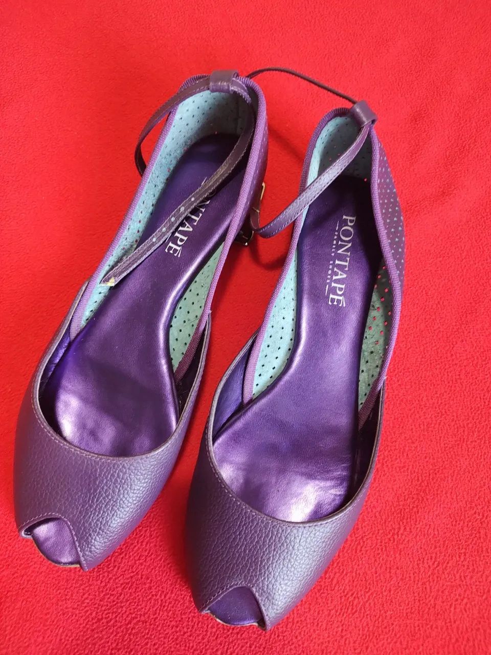 Sapato feminino roxo 38