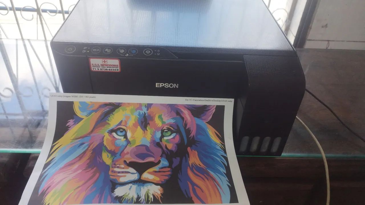 Impressora Epson L3150(IMPECÁVEL C/GARANTIA)