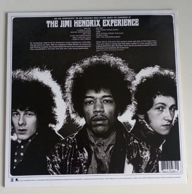 LP vinil Jimi Hendrix - Are You Experienced? - Foto 2