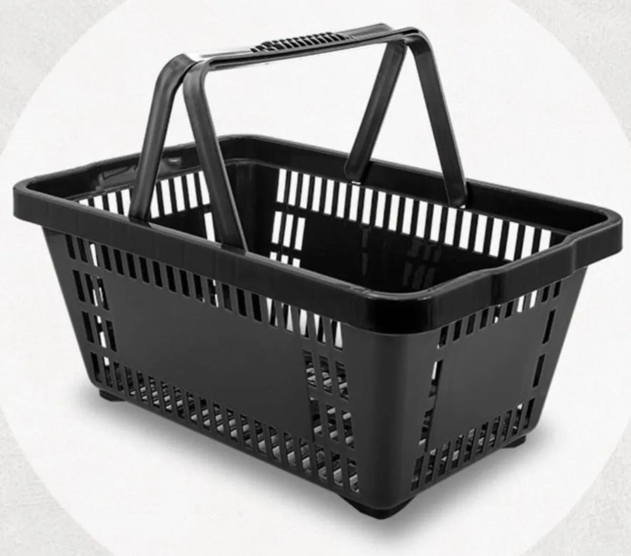 Cesta de Compras com Alça 