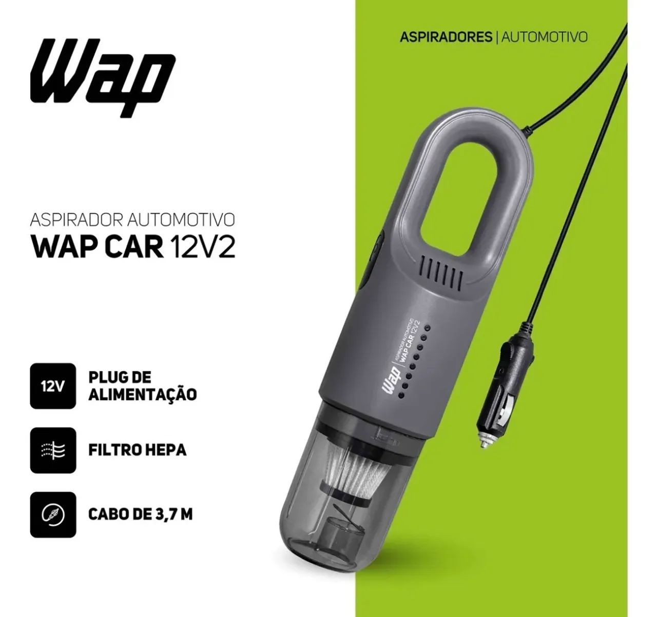 Aspirador Automotivo Portátil WAP CAR - Foto 3