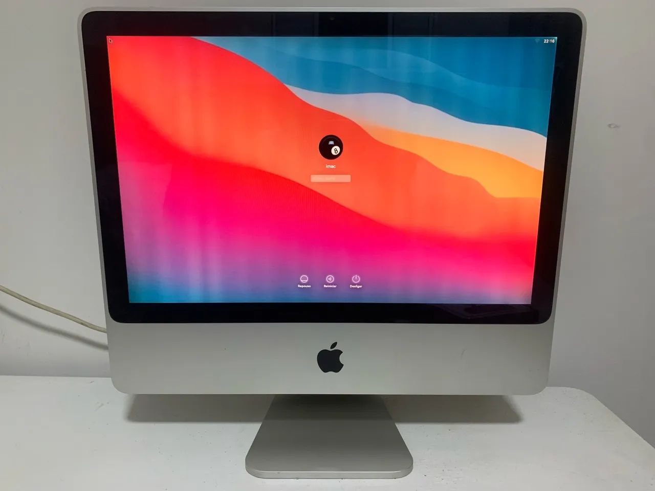 IMAC2008　EARLY　シルバー　20インチ　OS　ELCAPTAIN Imac 2008 - Tela 20 Polegada - Hd 2 Tera Com Boot Camp