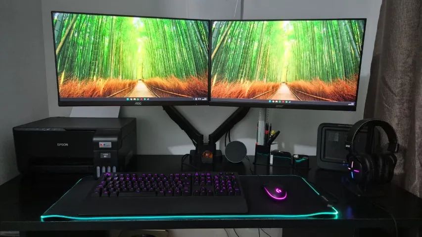 PC gamer completo, ótima configuração