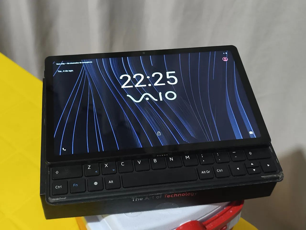Tablet VAIO LT10 128GB/8 RAM + teclado magnético original preto. - Foto 3