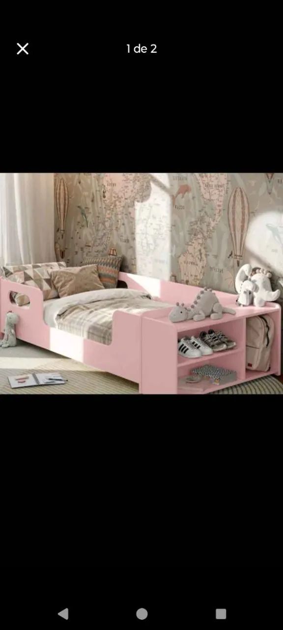 Cama infantil Rosa 
