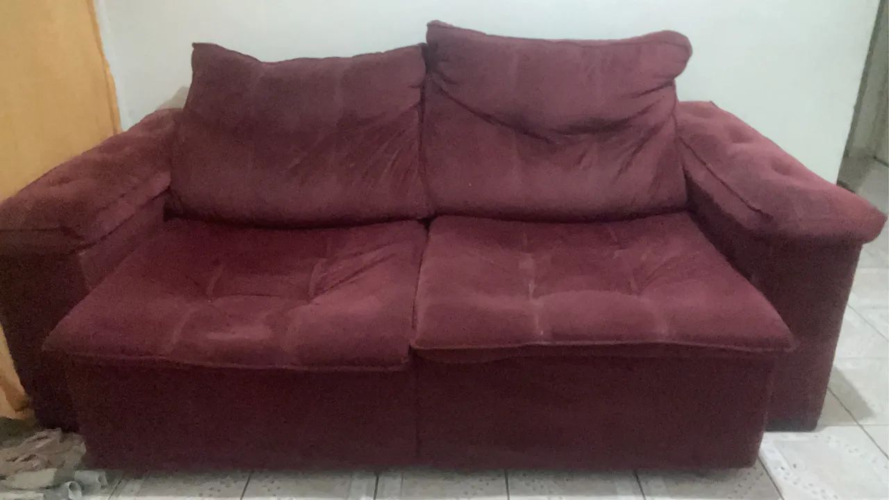 Sofá retrátil reclinável 
