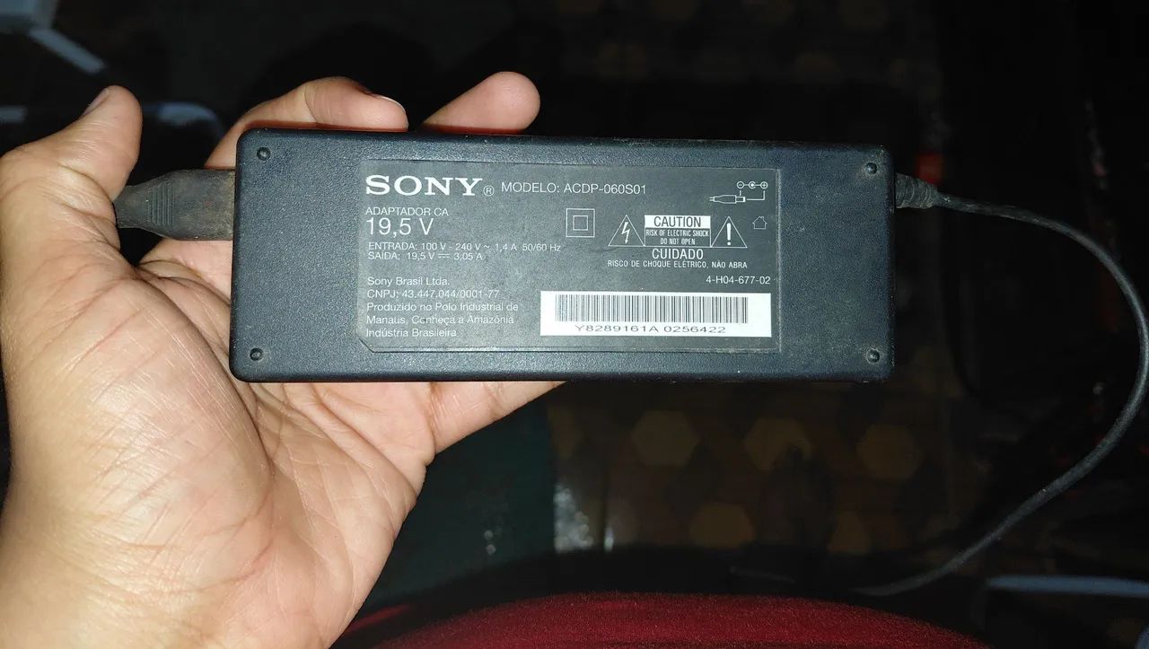 Fonte de tv sony