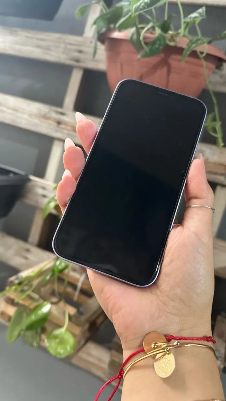 Vendo iPhone 12 128gb lilás  - Foto 4