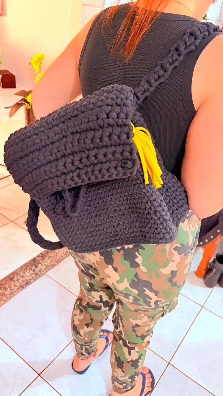 Bolsa crochê  - Foto 3