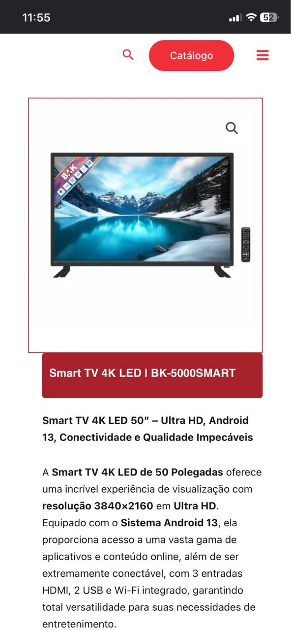 smart tv bak 50? - Foto 3