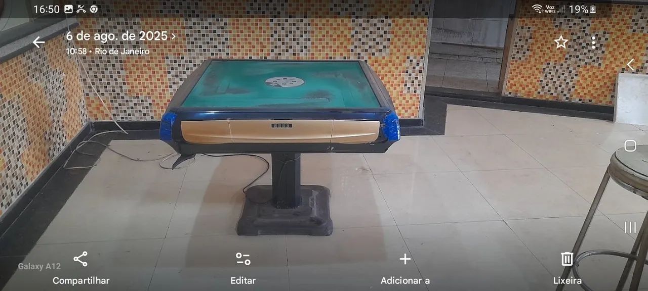 Mesa de Jogo Chines Mahjong R$800,00