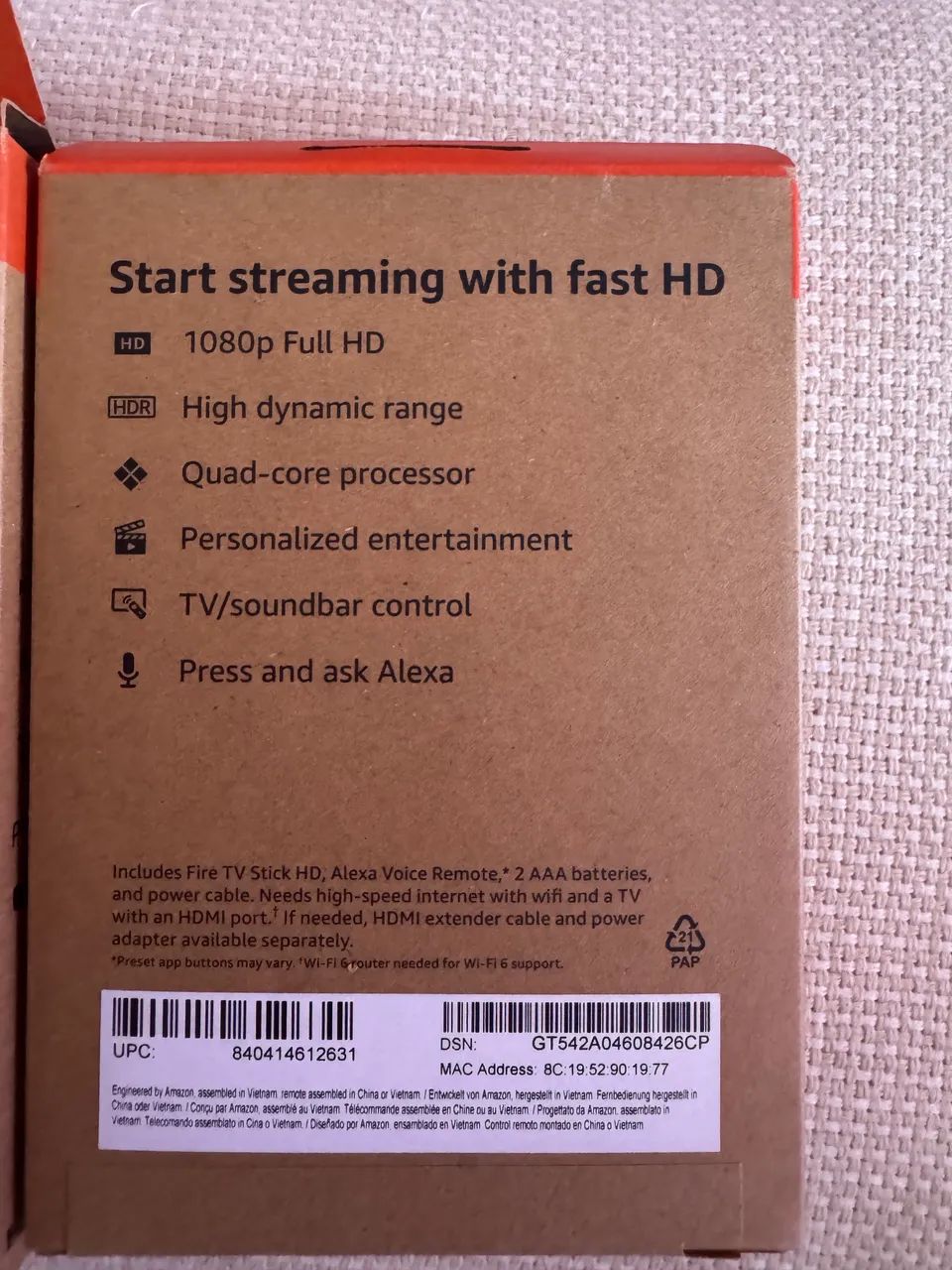 Fire Tv Stick Hd  Amazon Original  - Foto 2
