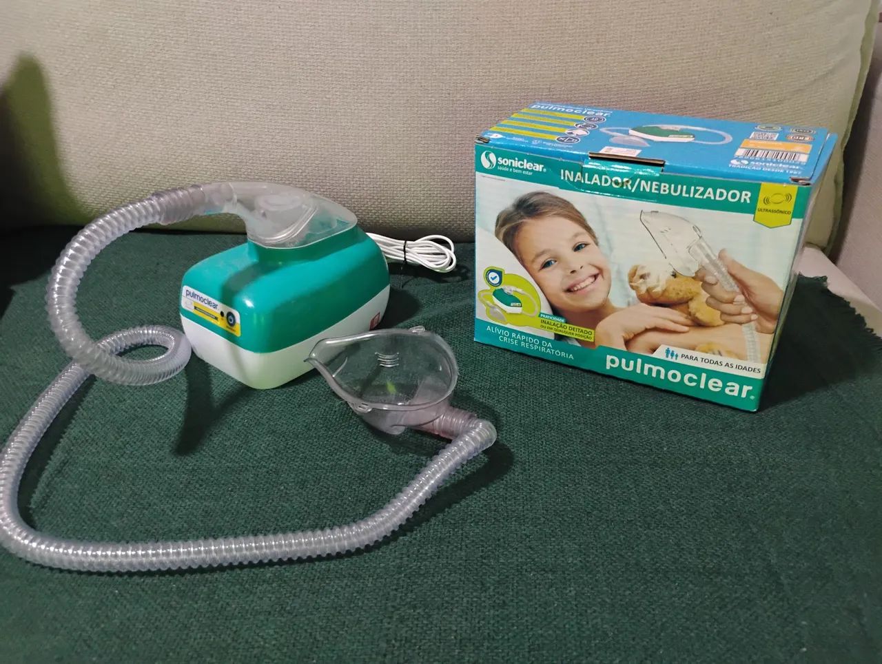 Inalador/ nebulizador pulmoclear
