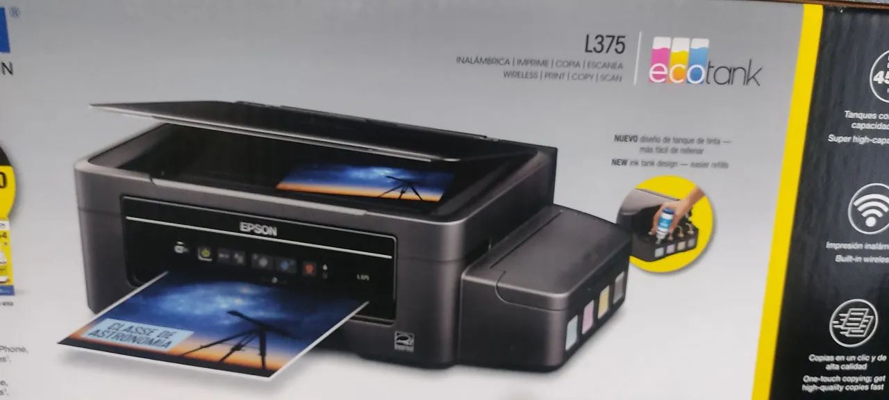 Impressora nova na caixa Epson L375