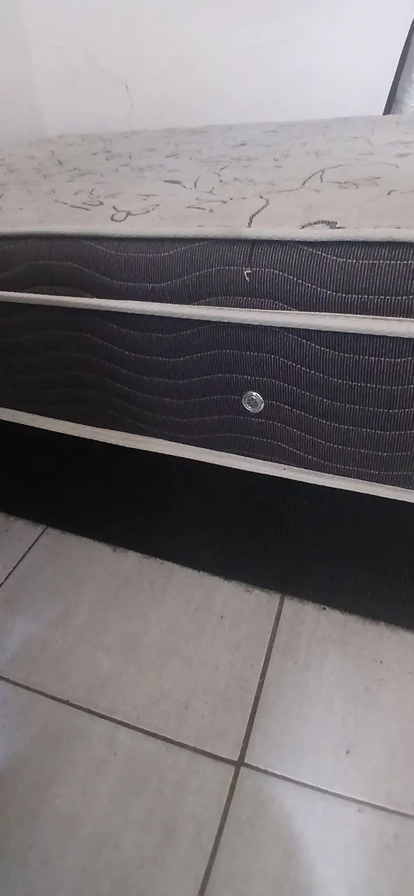 Cama box Queen Size Ortobon Modelo Marter Spring
