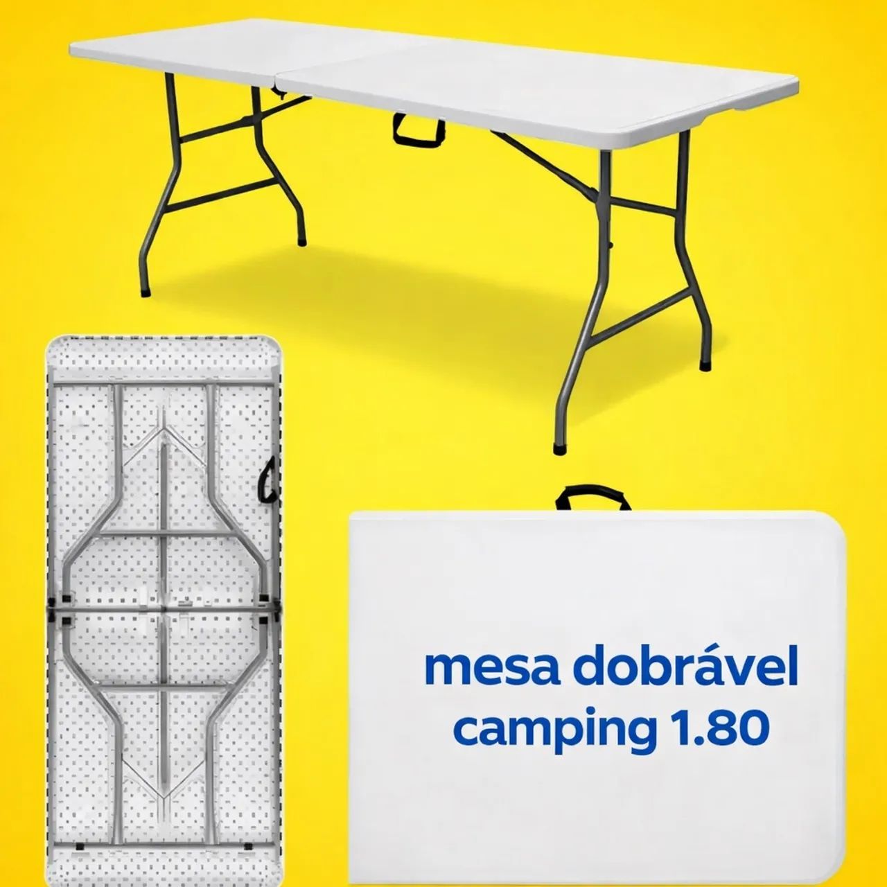 MESA DOBRÁVEL CAMPING 1.80
