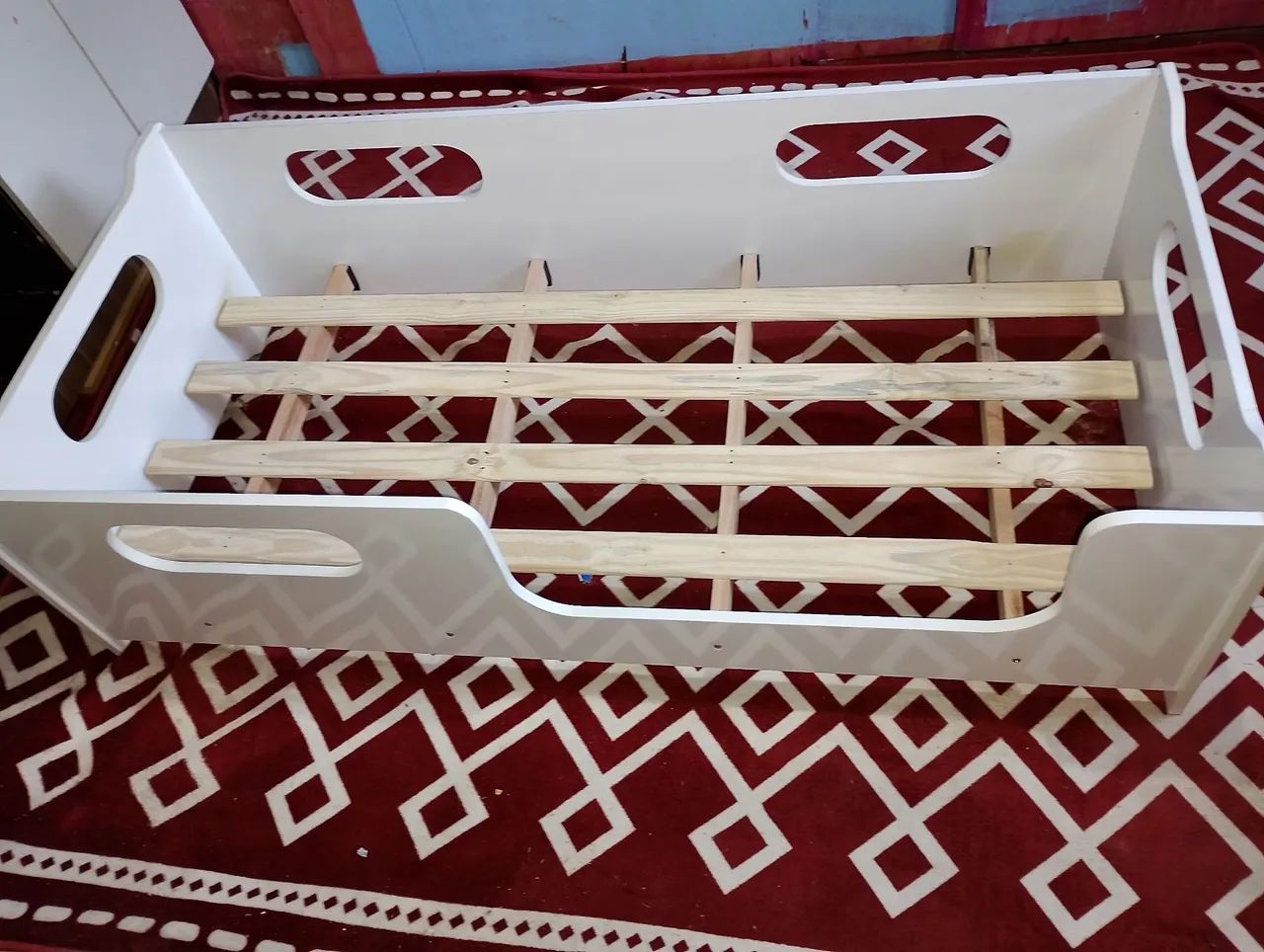 Mini cama infantil e bebê conforto  - Foto 4