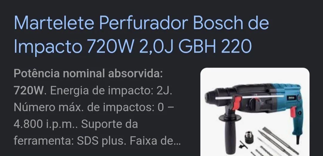 rompedor bosch