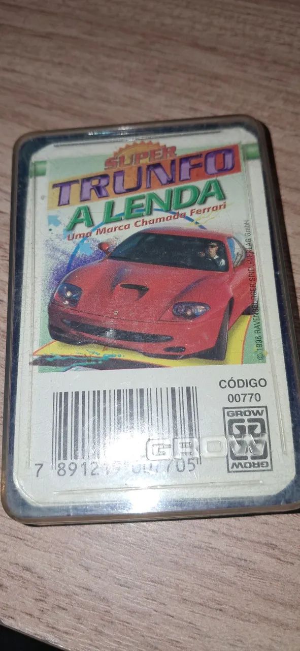 Super trunfo RARO