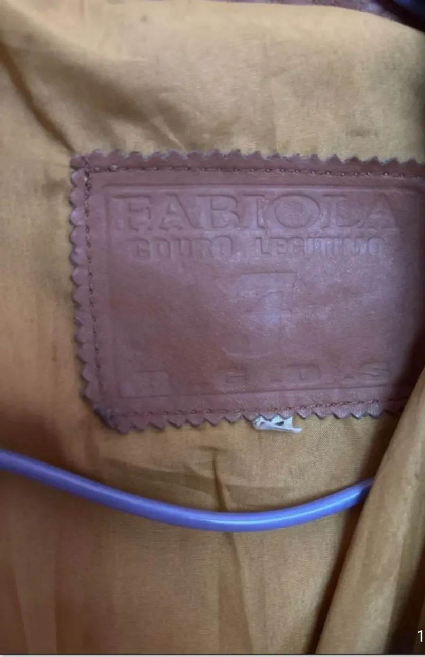 Vende jaqueta de couro - Foto 2