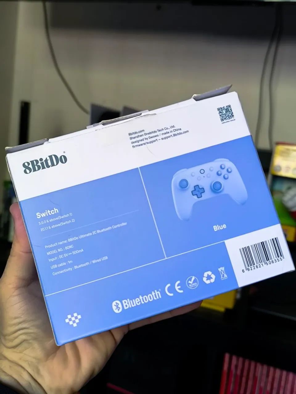 Controle 8BitDo P/Nintendo Switch 1 e 2 - Foto 3