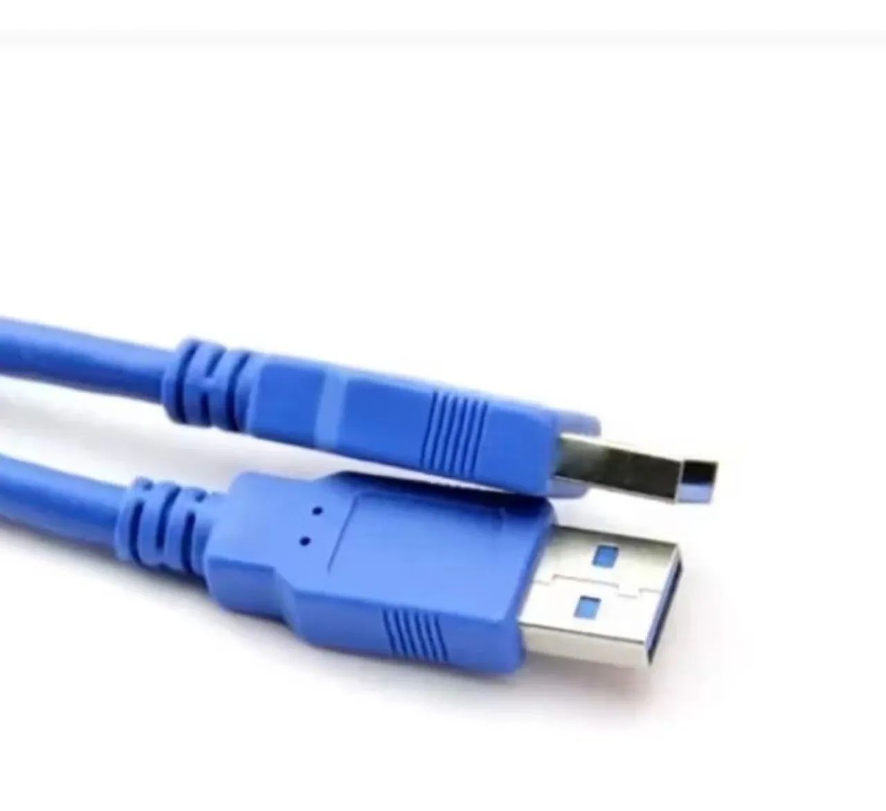 Cabo Usb 3.0 Macho Macho A+a Hd 3.0 1 Metro azul  - Foto 5