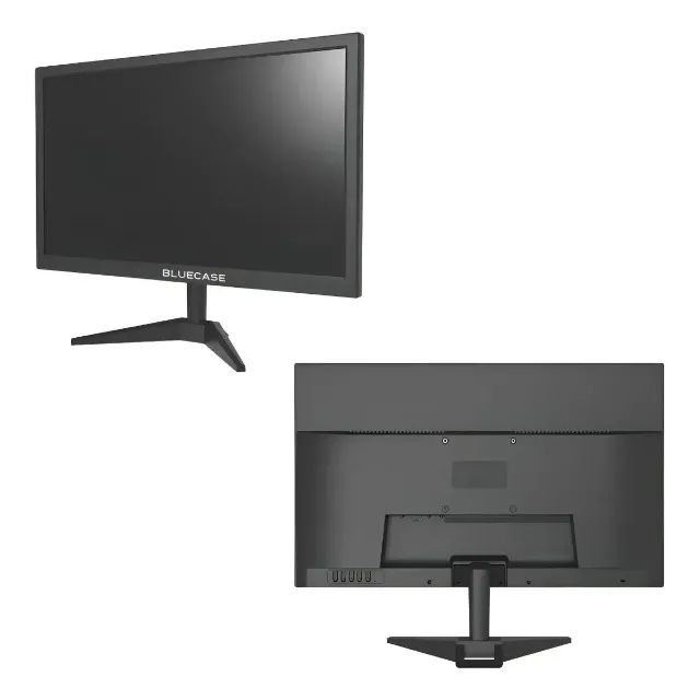 Monitor Led 19 Polegadas Tela 75hz Hdmi Vga Widescreen Preto Novo Loja Coimbra Computadore - Foto 5