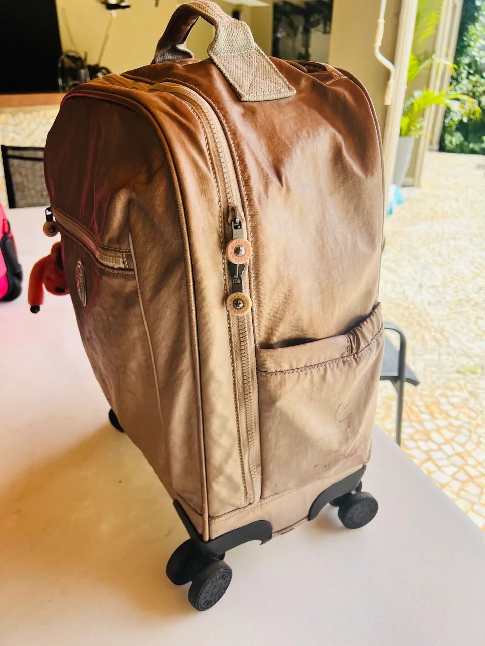 Mochila Kipling rodinhas - Foto 3