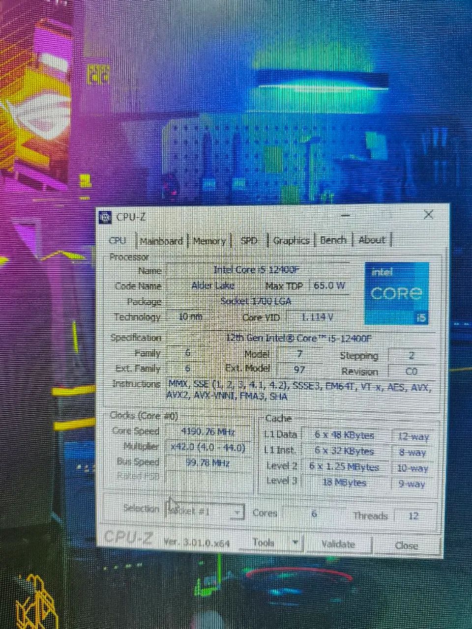 Z690-plus d4 + i5 12400f - Foto 3