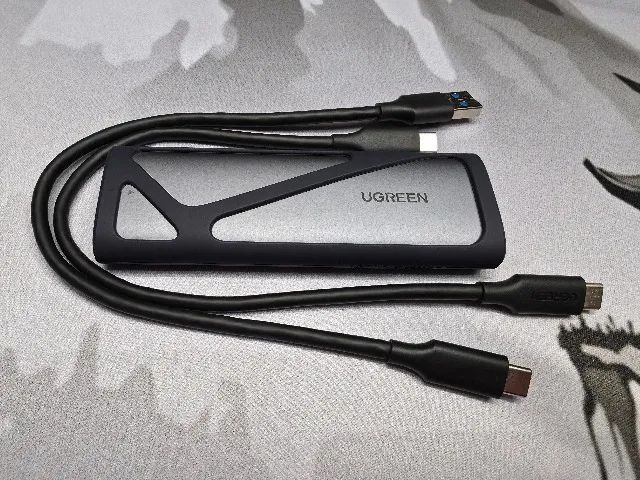 Case SSD NVMe UGREEN M.2 USB-C 10Gbps - Foto 2