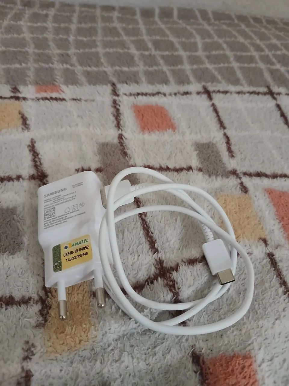 Carregador Samsung tipo C original 