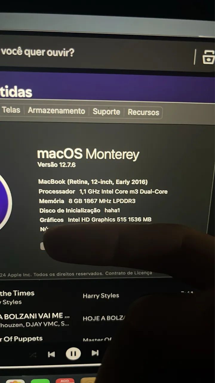 MacBook retina 12? com Force Touch novo! - Foto 2