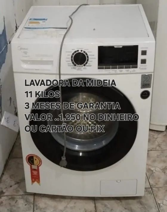 VENDO MAQUINAS DE LAVAR ROUPAS E GELADEIRA FUNCIONANDO PERFEITAMENTE  - Foto 4