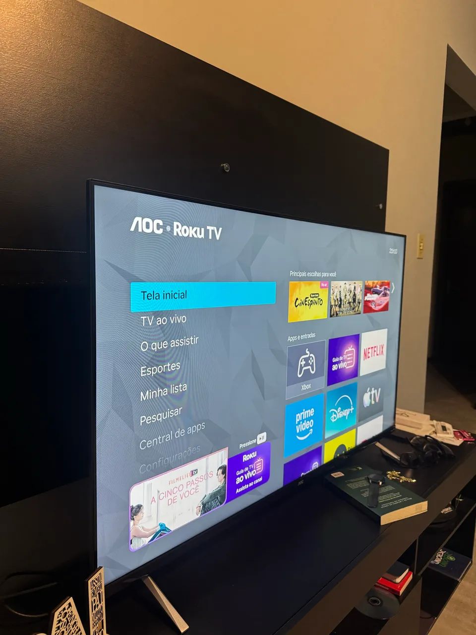 Vendo TV da marca Roku TV