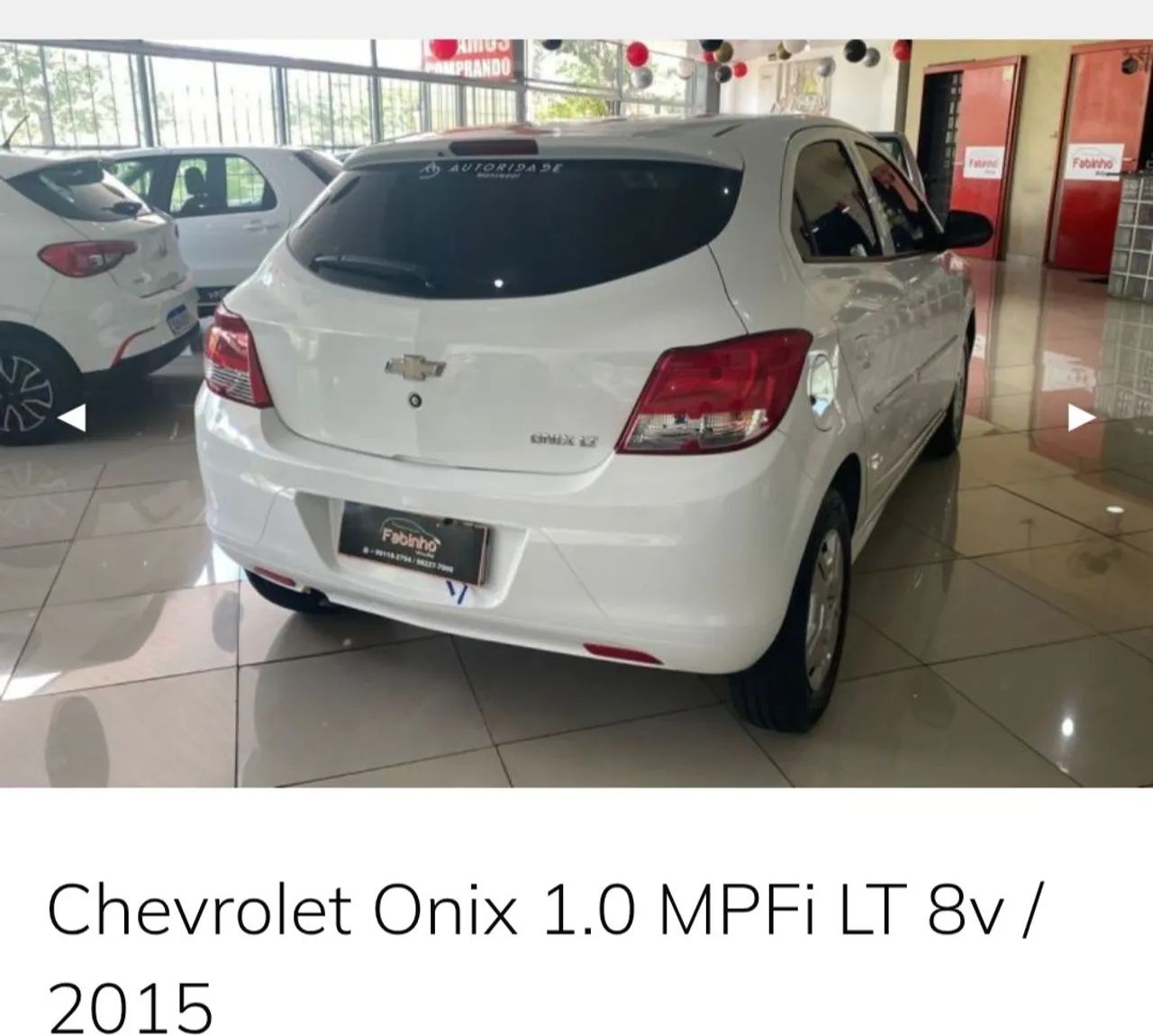 Chevrolet Onix Hatch LT 1.0 8V Flex Power Mec. 4P 2015 - Foto 3