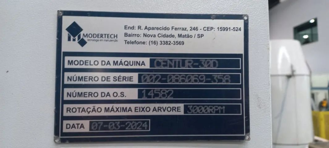 TORNO CNC ROMI MODELO CENTUR 30D - Foto 5