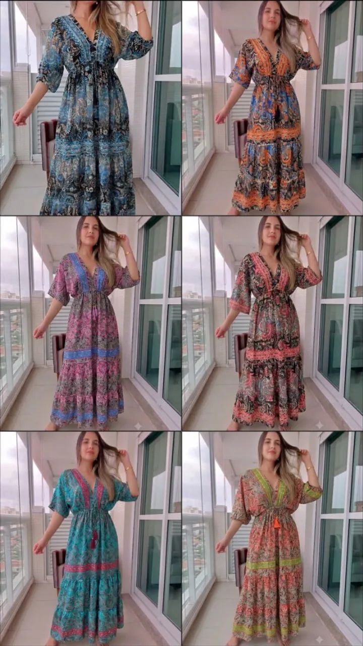 Vestido Luxo Fio de Ouro - Foto 2