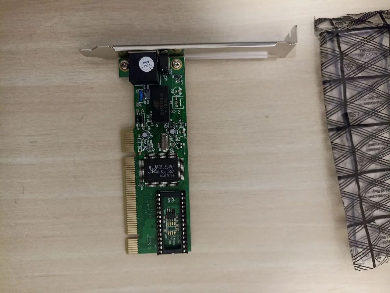 Placa de rede pci 10/100 realtek