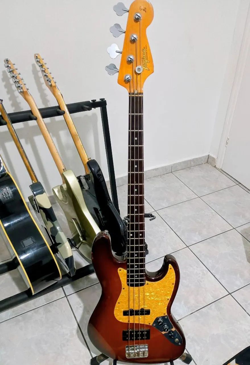 Baixo Tagima Jazz Bass antigo anos 90 00 